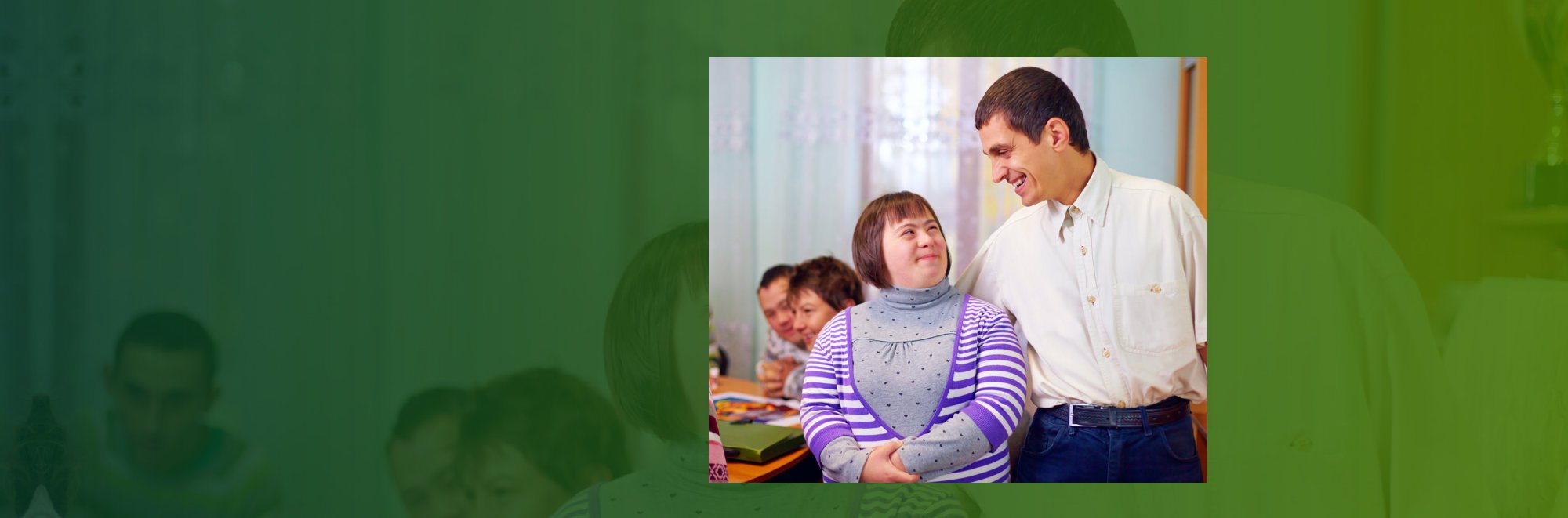 man smiling to the child